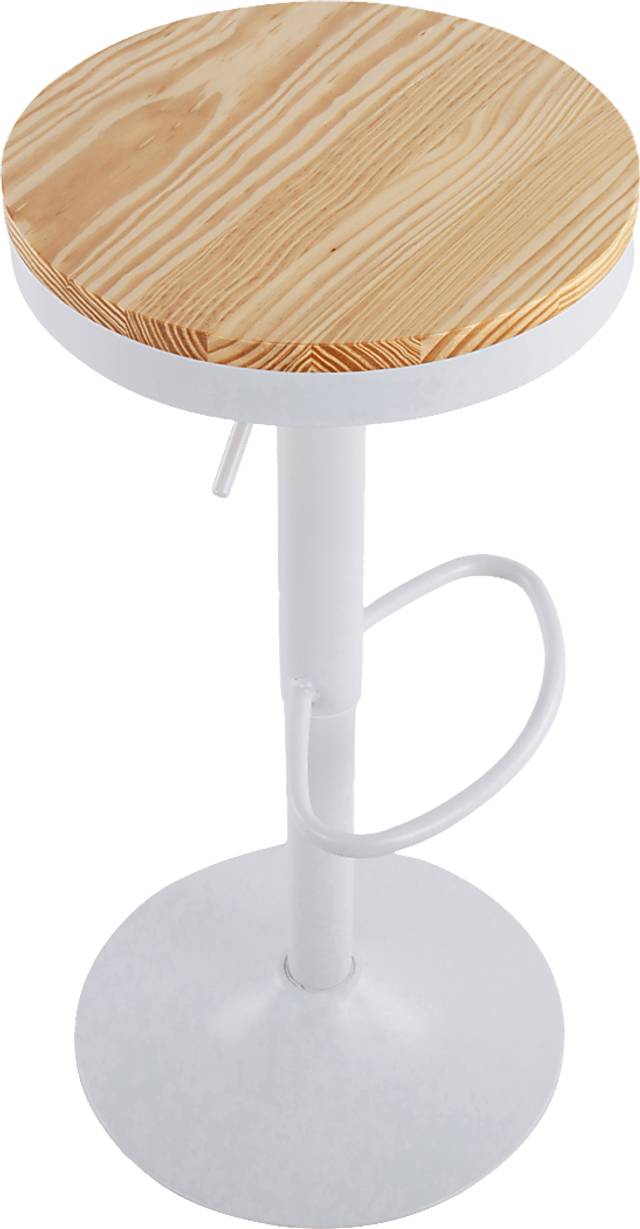 Airwood White Barstool, Set of 2 - Thumbnail - Image 7