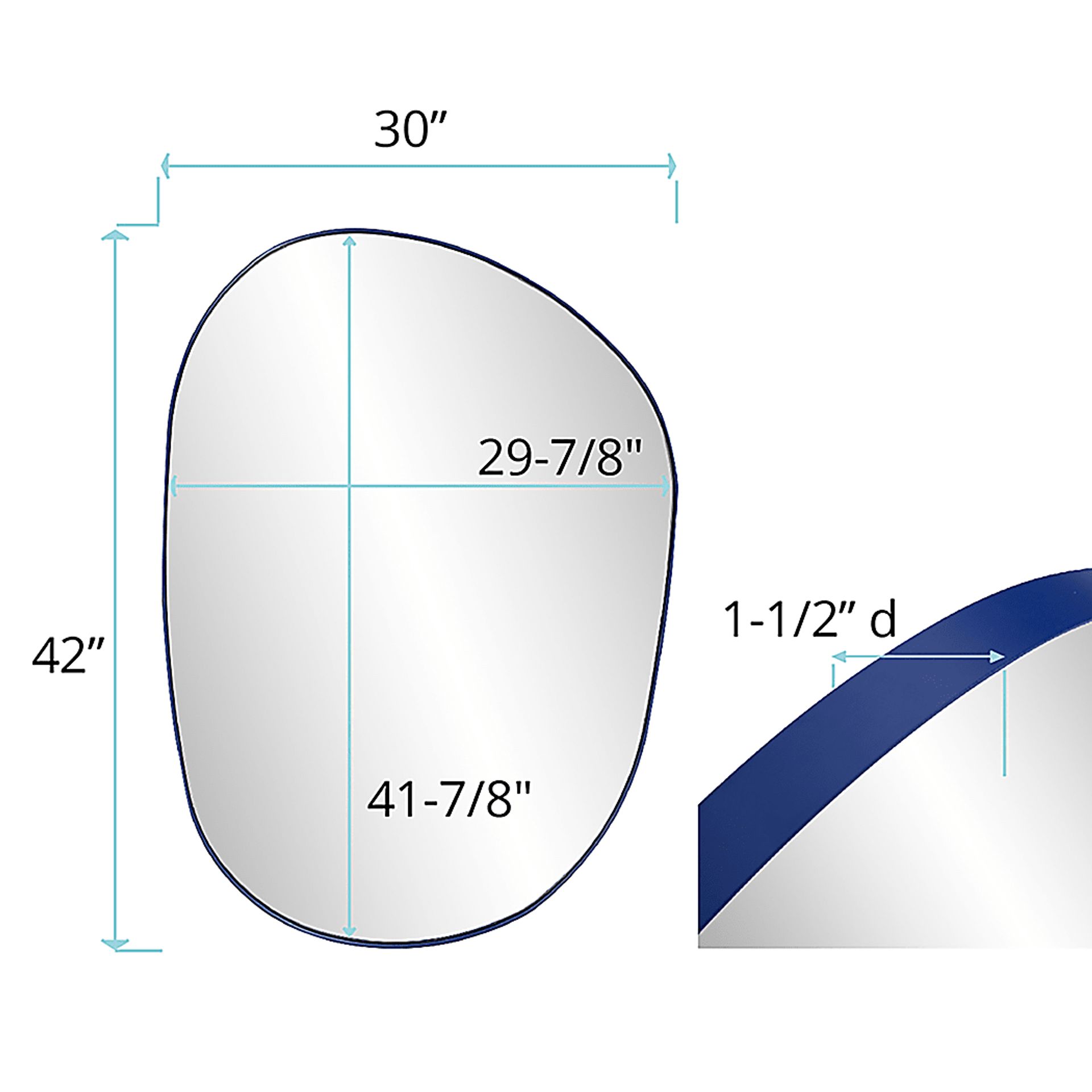 Airybrink Blue Mirror - Image 7