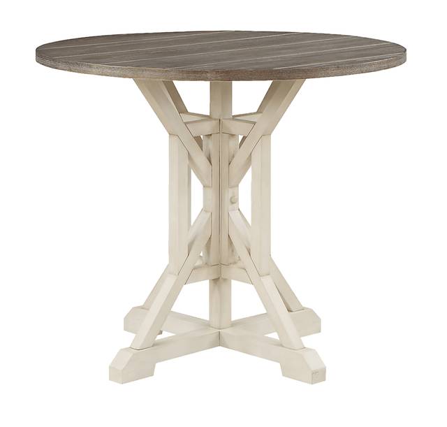 Airymeadows Cream Counter Height Dining Table - Thumbnail - Image 1