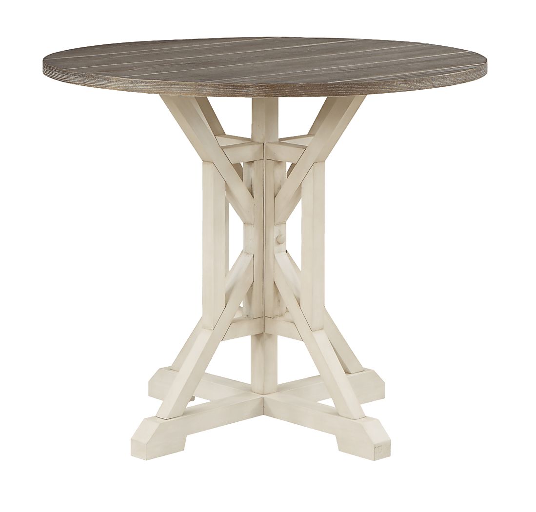 Airymeadows Cream Counter Height Dining Table