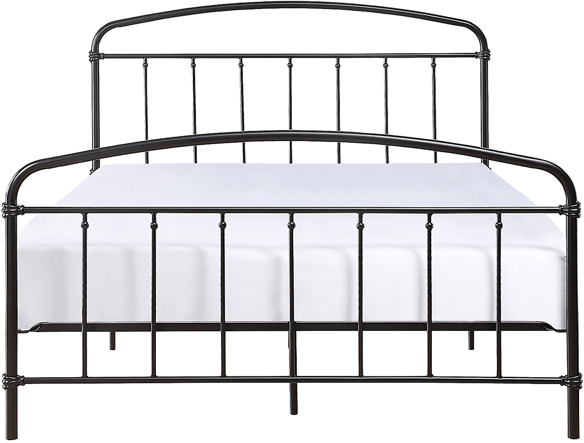Airymont Black Queen Platform Bed - Image 4