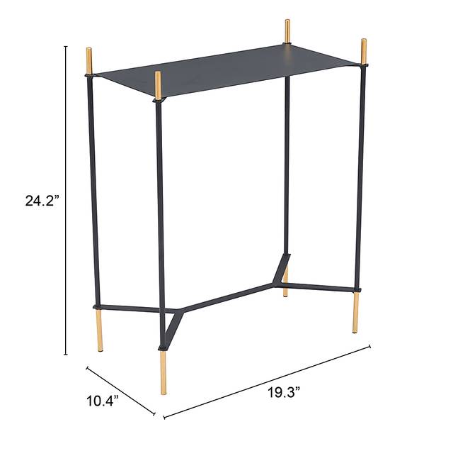 Aislinn Black End Table - Thumbnail - Image 6