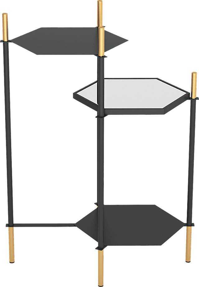 Aislinn Black Side Table - Thumbnail - Image 2