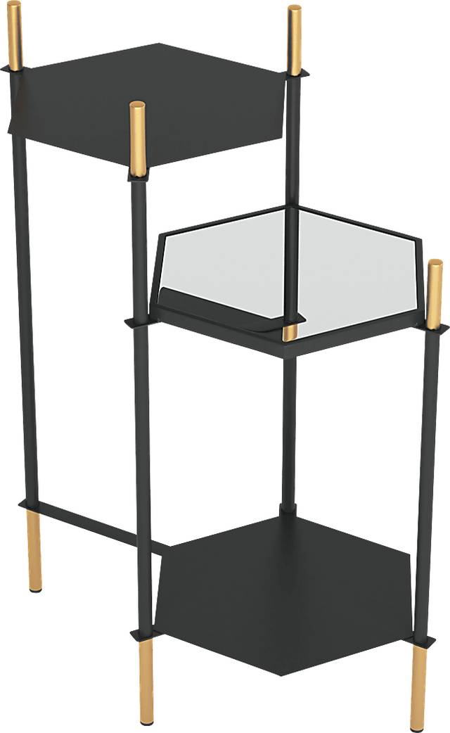 Aislinn Black Side Table - Thumbnail - Image 6