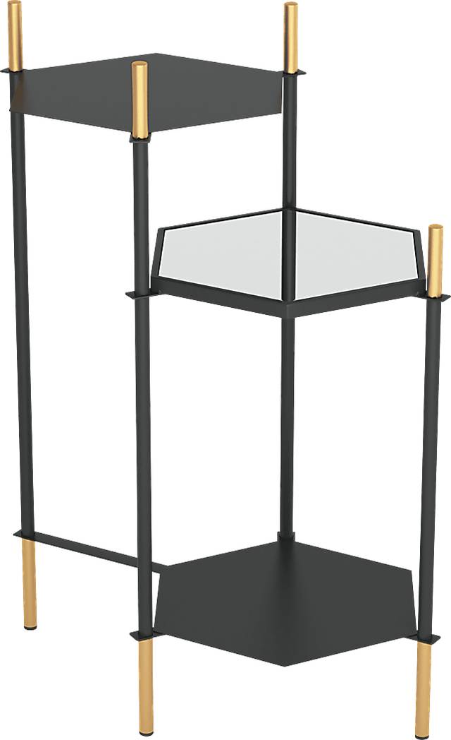 Aislinn Black Side Table - Thumbnail - Image 1