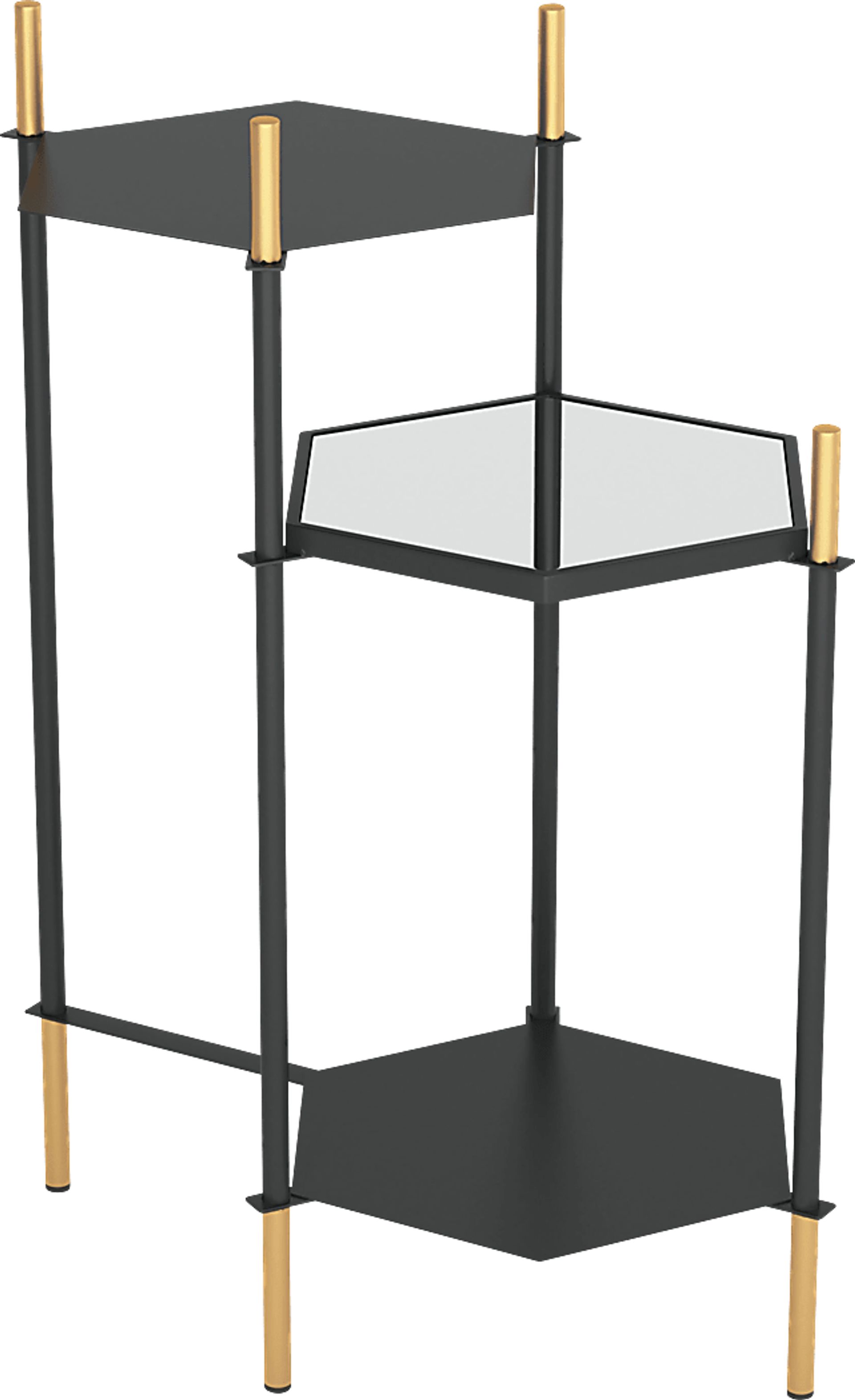 Aislinn Black Side Table - Image 1