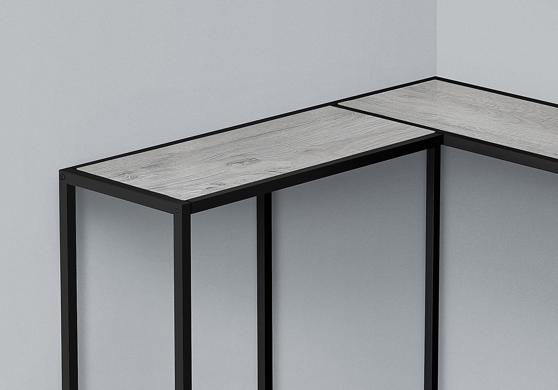Aisquith Gray Sofa Table - Image 2