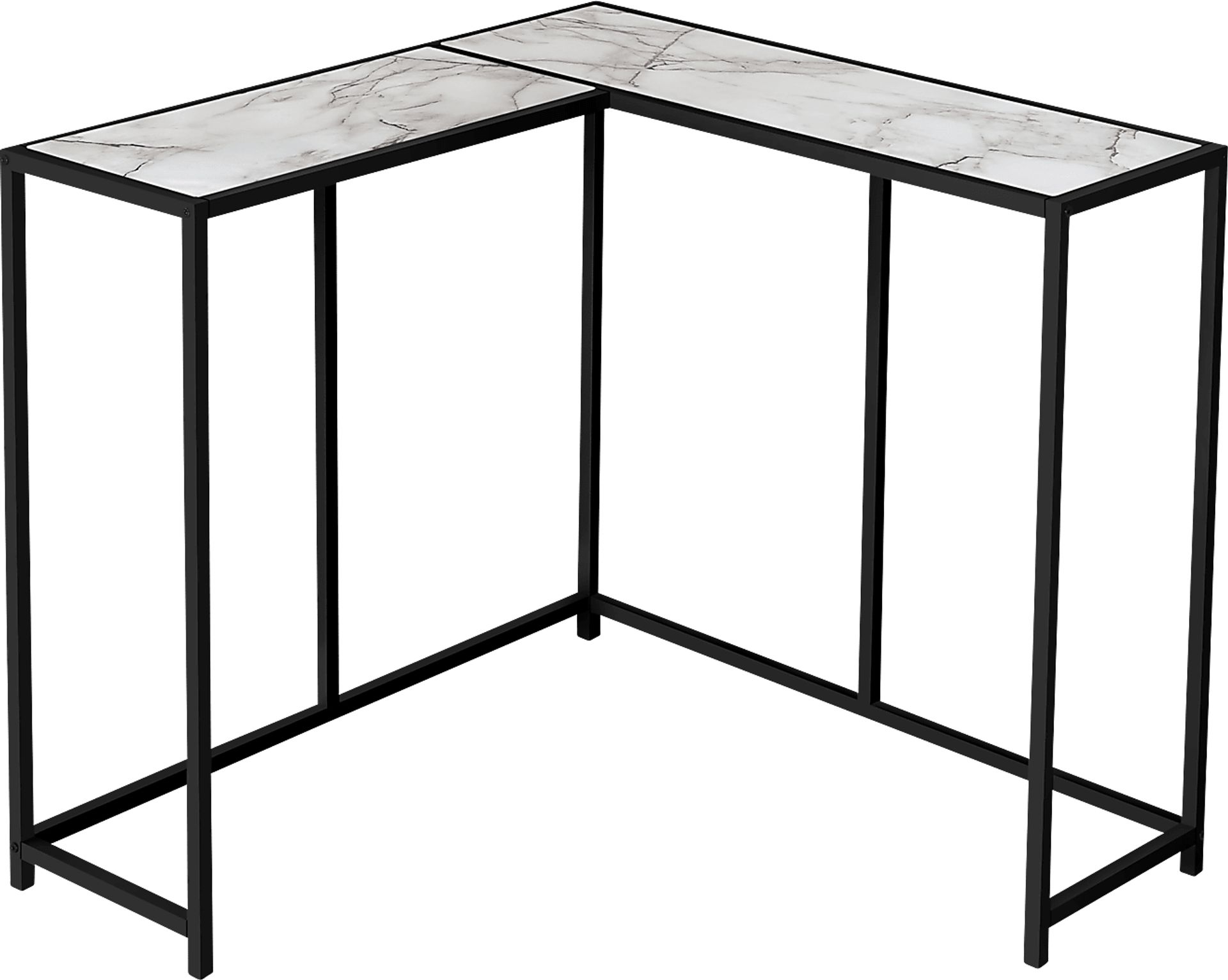 Aisquith Marble Sofa Table - Image 1