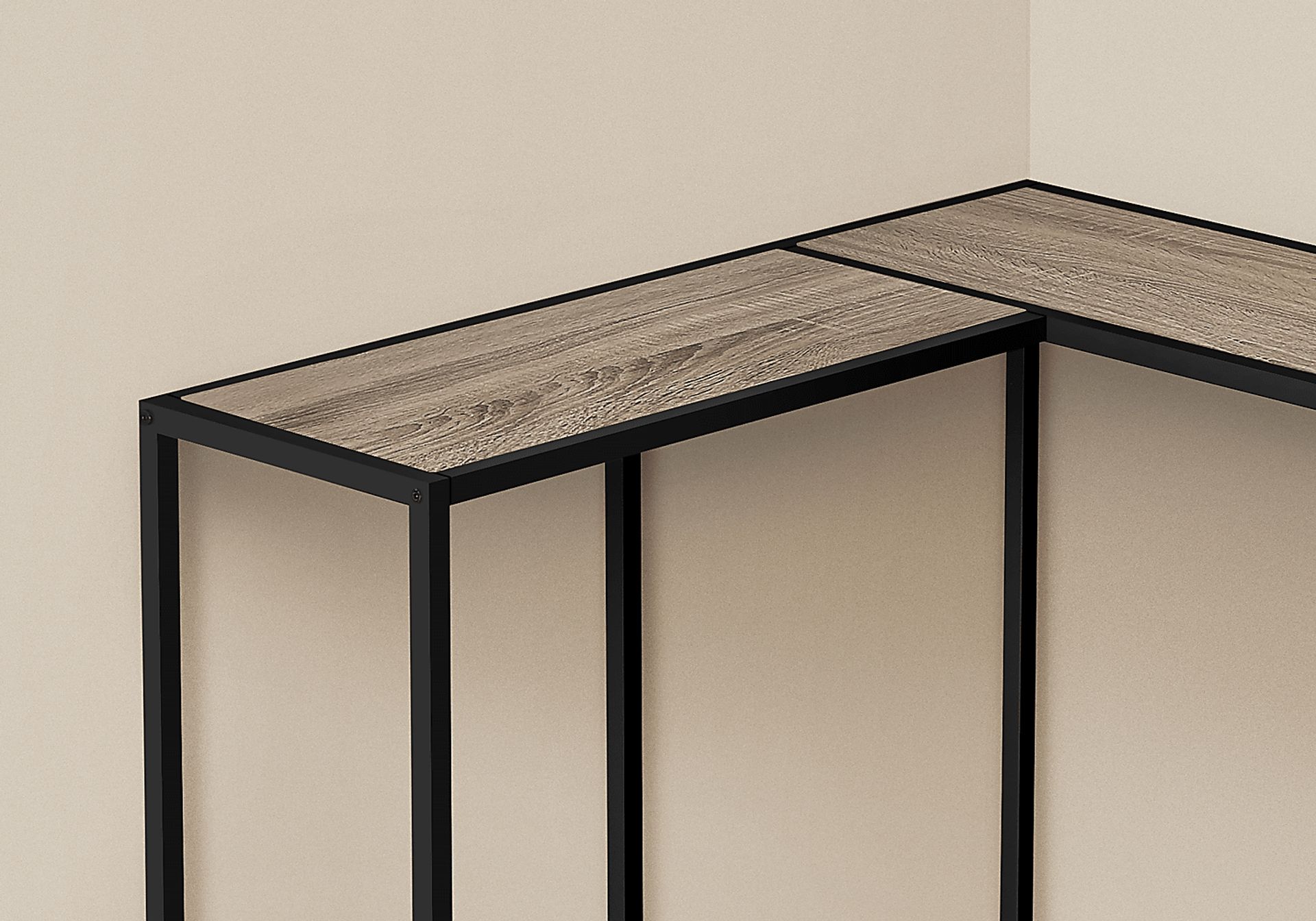Aisquith Taupe Sofa Table - Image 2