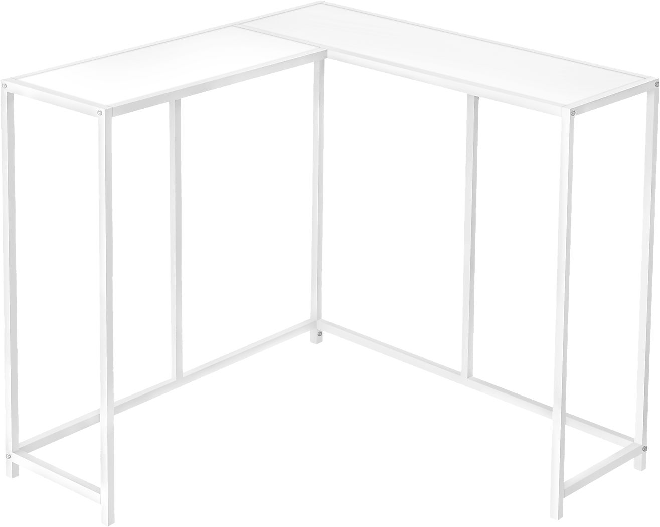 Aisquith White Sofa Table