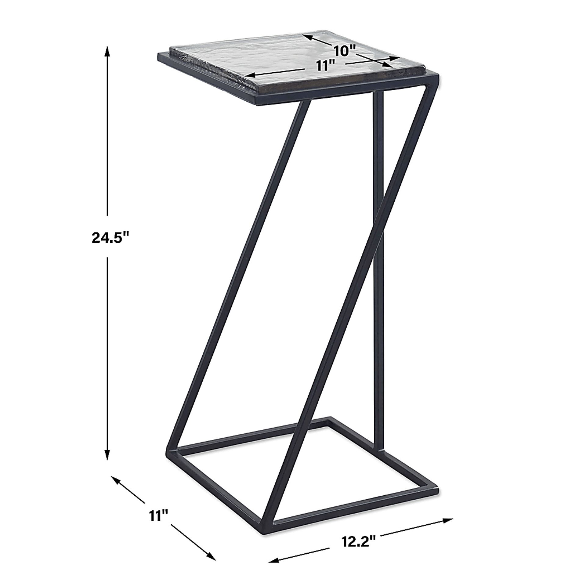 Ajeli Black Accent Table - Image 4
