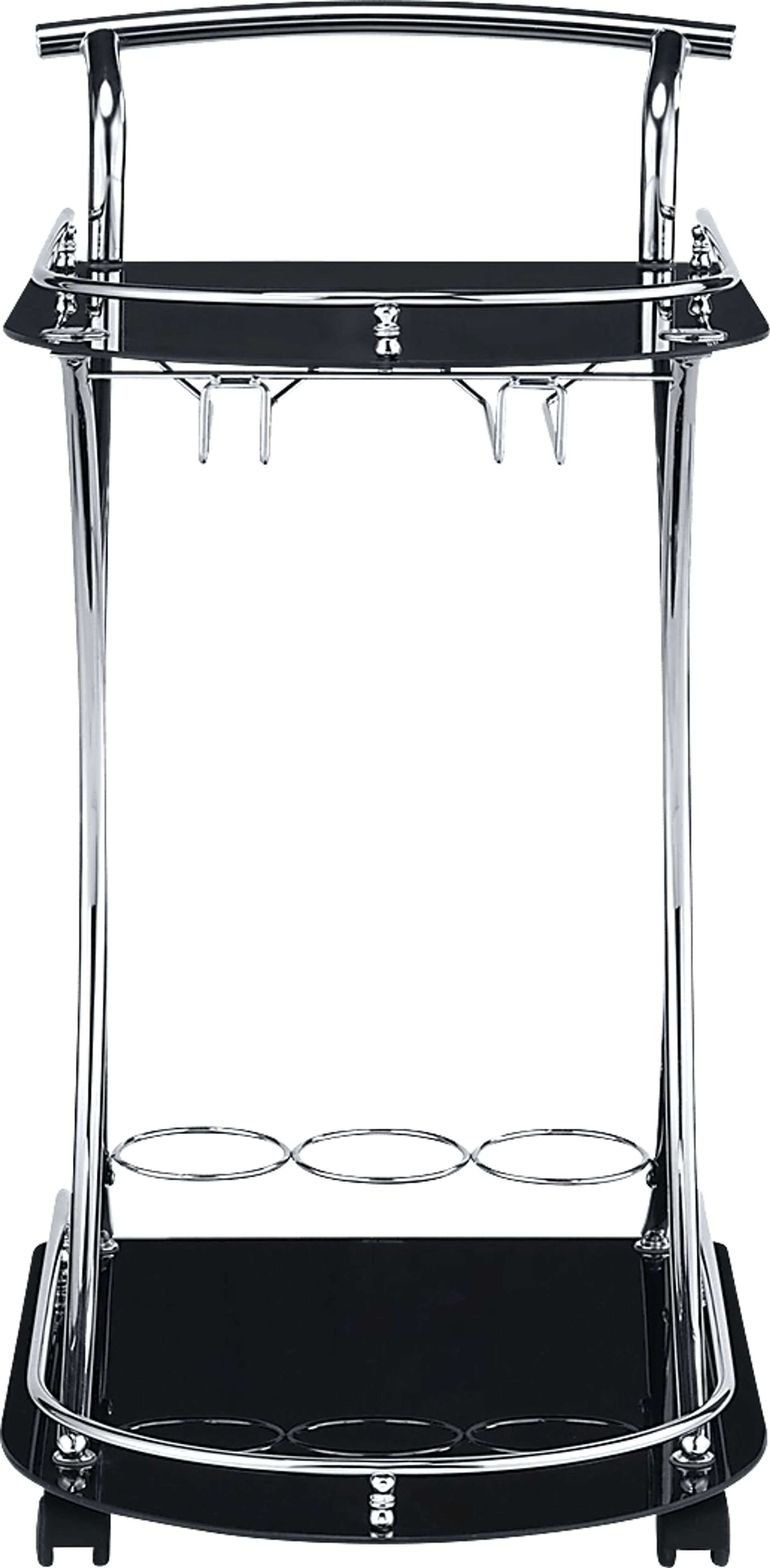 Akahi Black Bar Cart - Image 2
