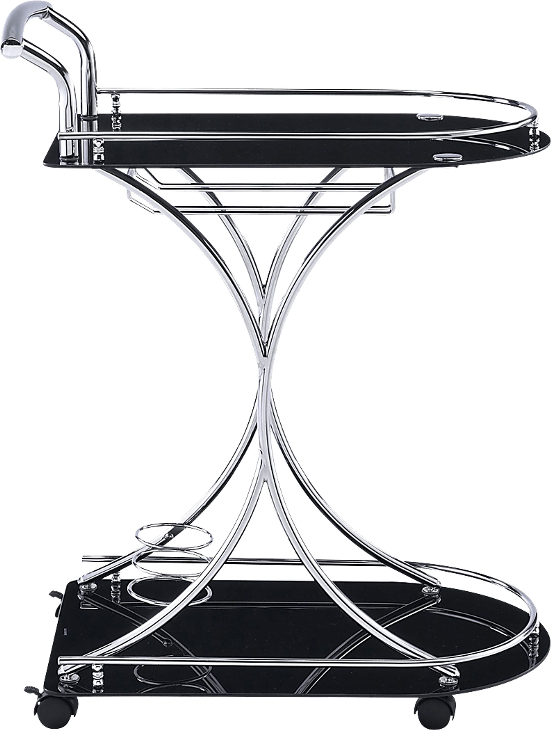 Akahi Black Bar Cart - Image 3
