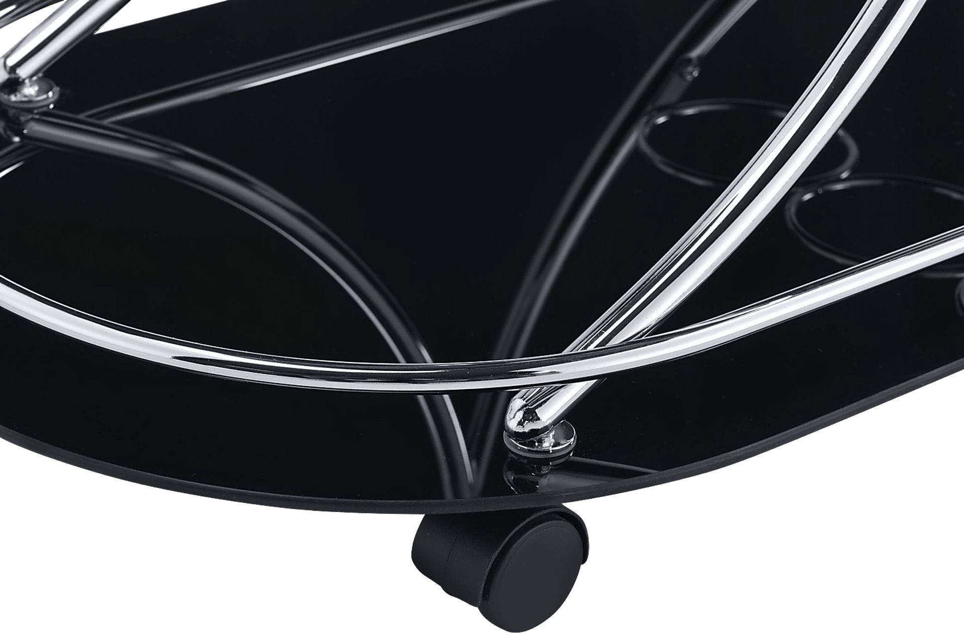 Akahi Black Bar Cart - Image 5