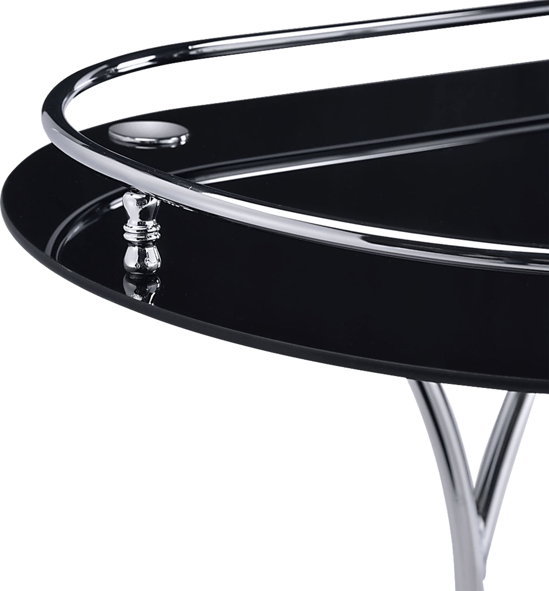 Akahi Black Bar Cart - Image 6