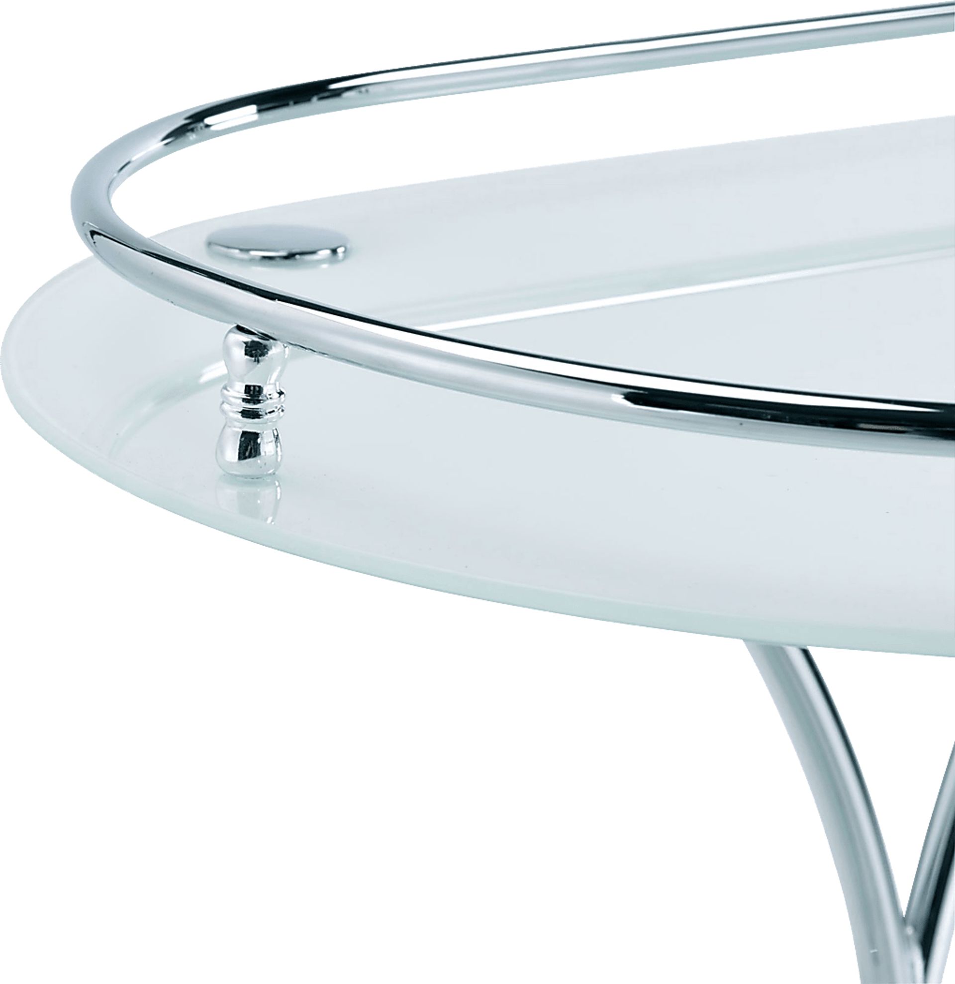 Akahi White Bar Cart - Image 5