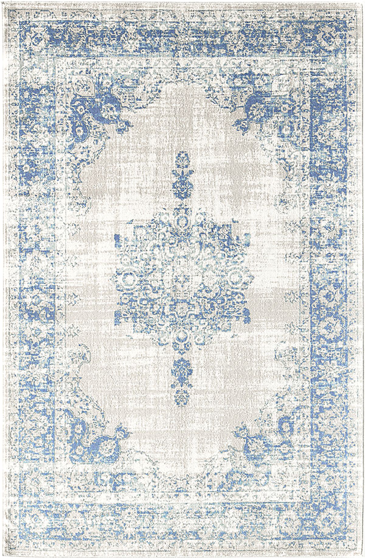 Akara Blue Rug | Rooms to Go