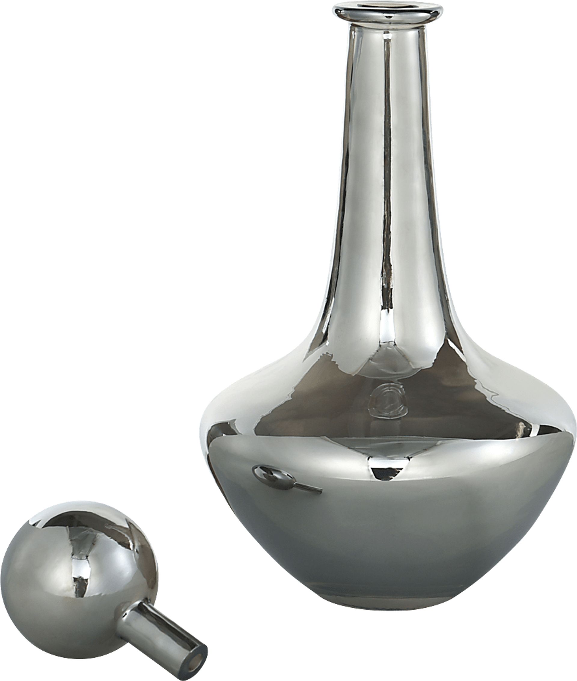 Akelei Gray Small Vase - Image 3