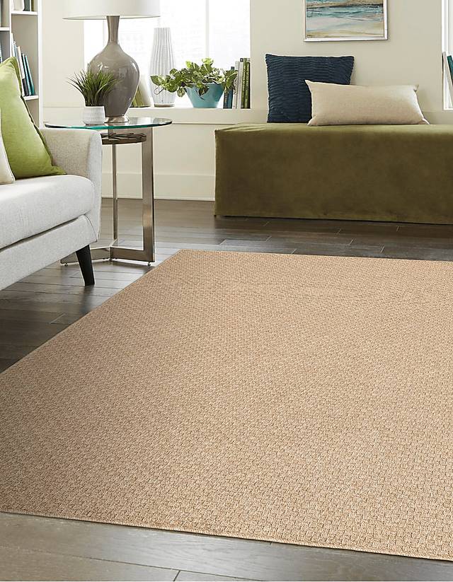 Akeno Tan 5'5 x 8' Rug - Thumbnail - Image 3
