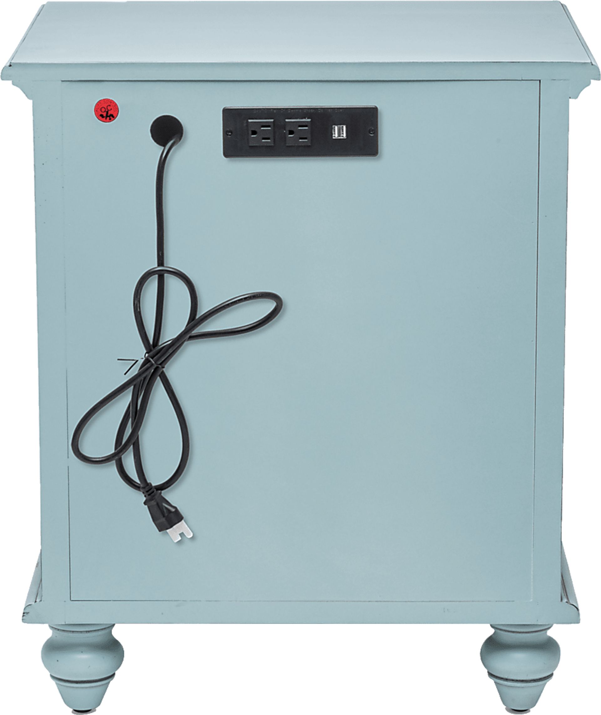 Aketi Blue Nightstand - Image 5