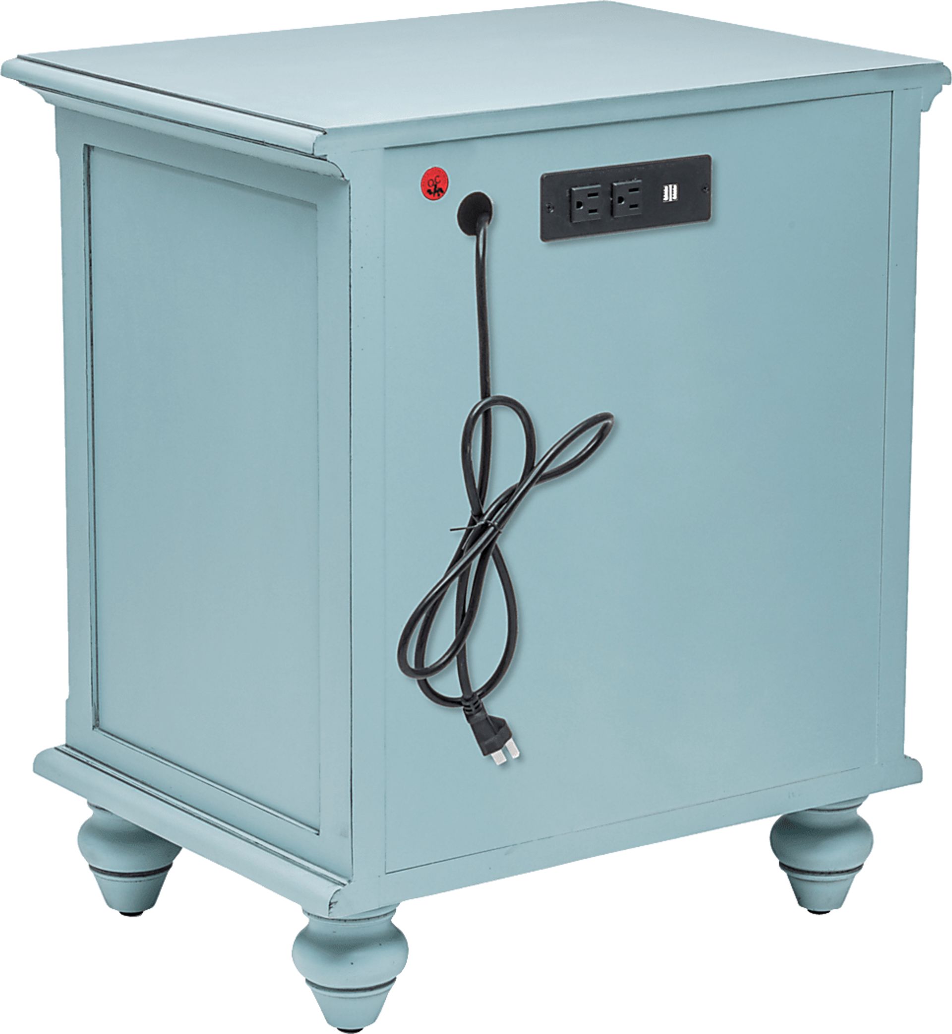 Aketi Blue Nightstand - Image 6
