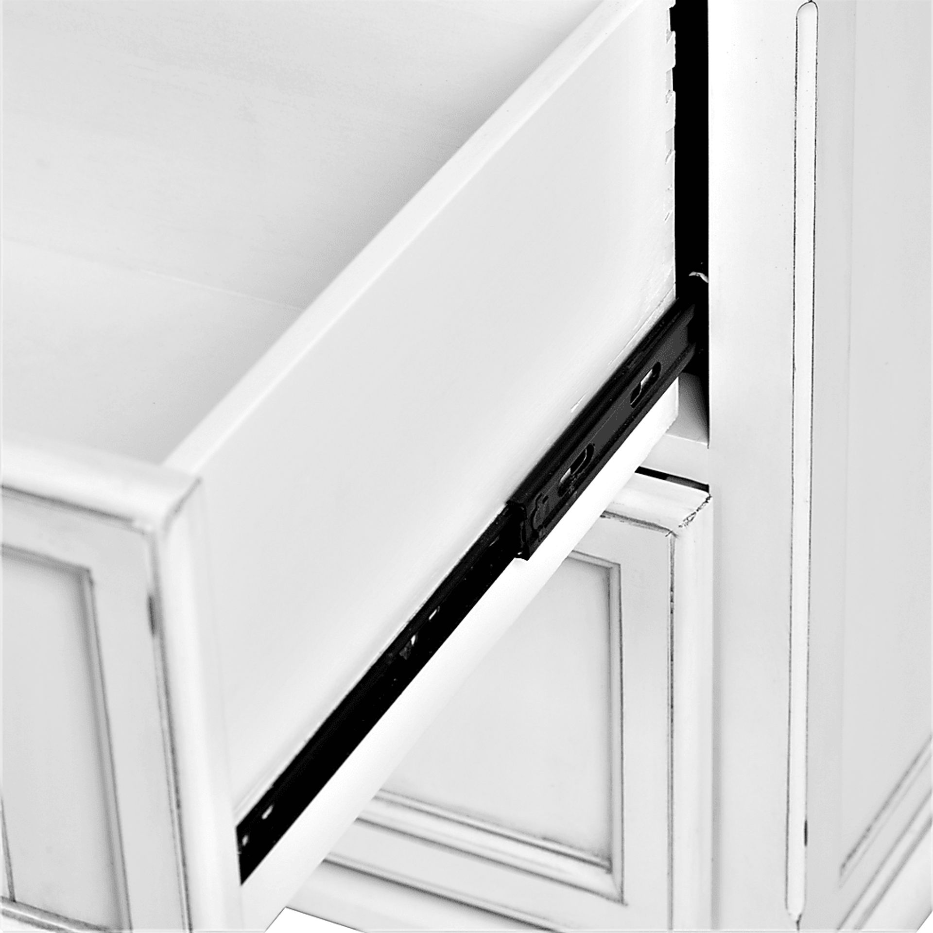 Aketi White Nightstand - Image 11