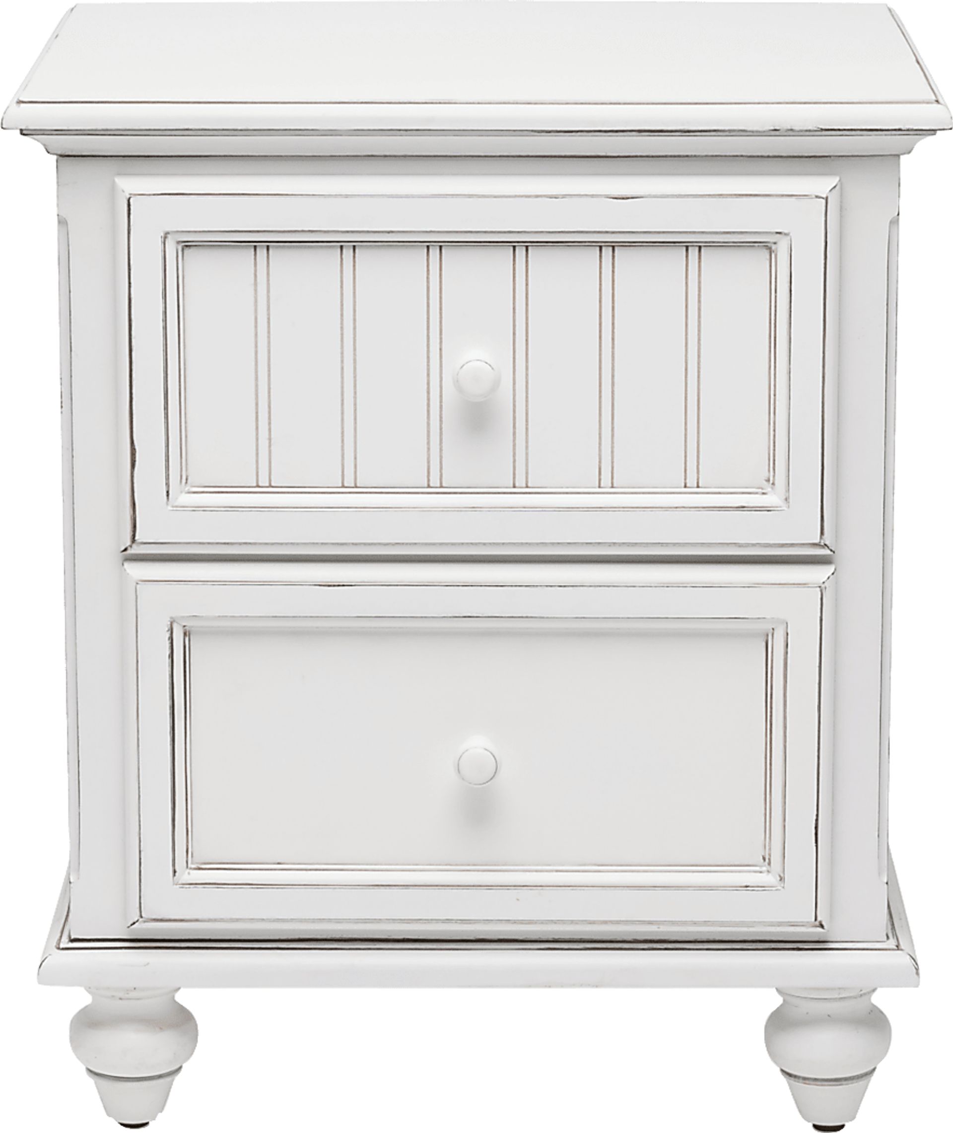 Aketi White Nightstand - Image 4