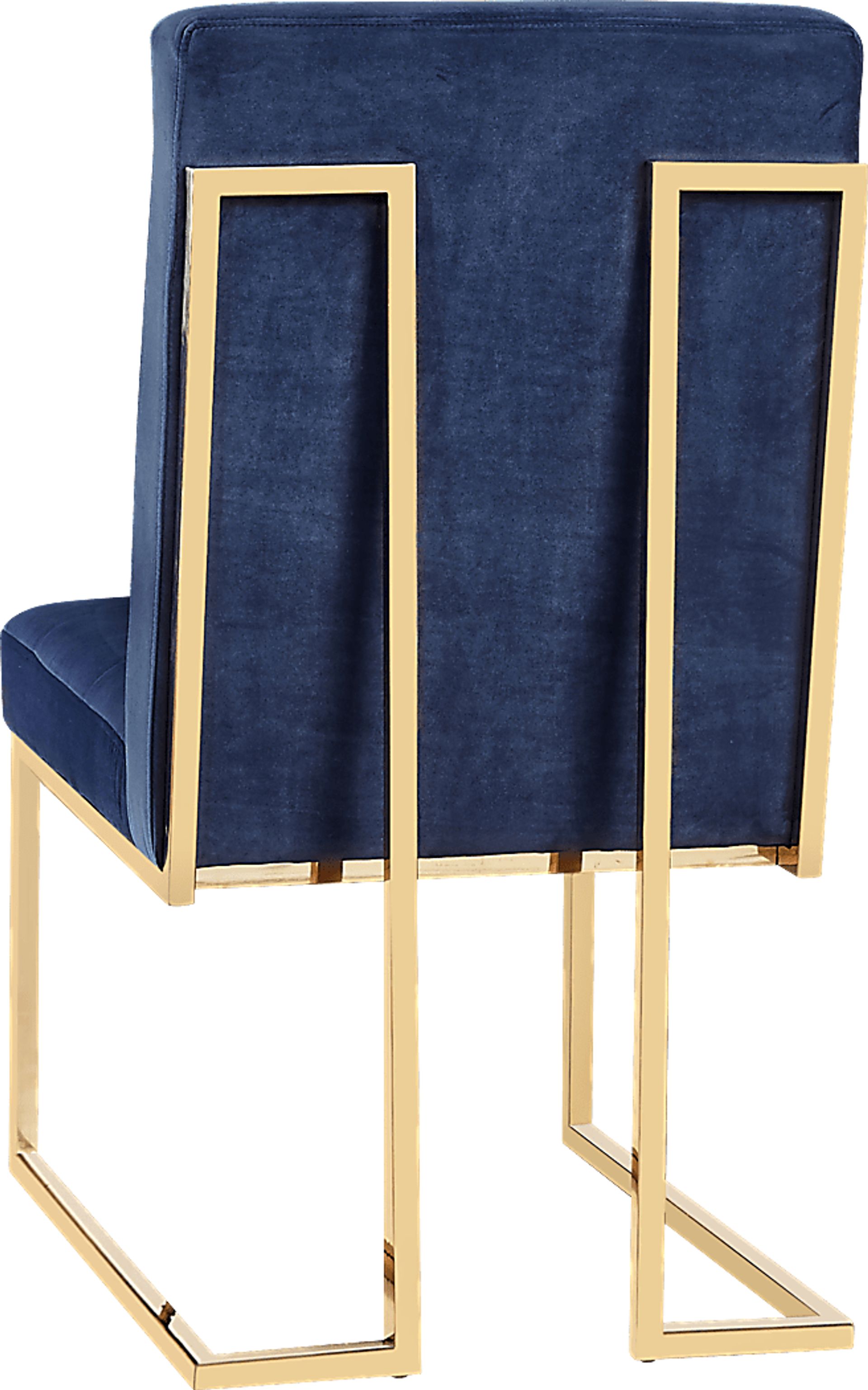 Akiko Navy Dining Chairs (Set of 2) - Image 2