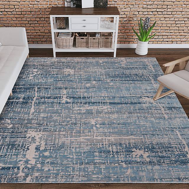 Akilan 8' x 10' Indigo Rug - Thumbnail - Image 2