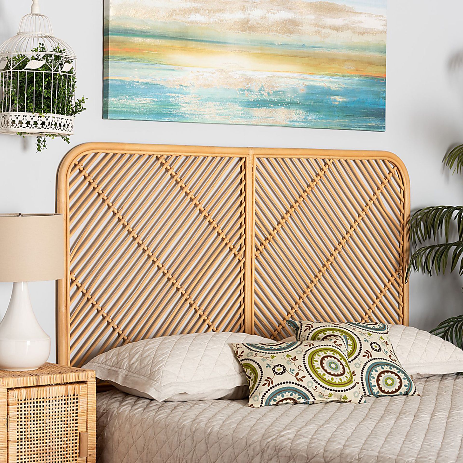 Akinan Brown Queen Headboard - Image 2