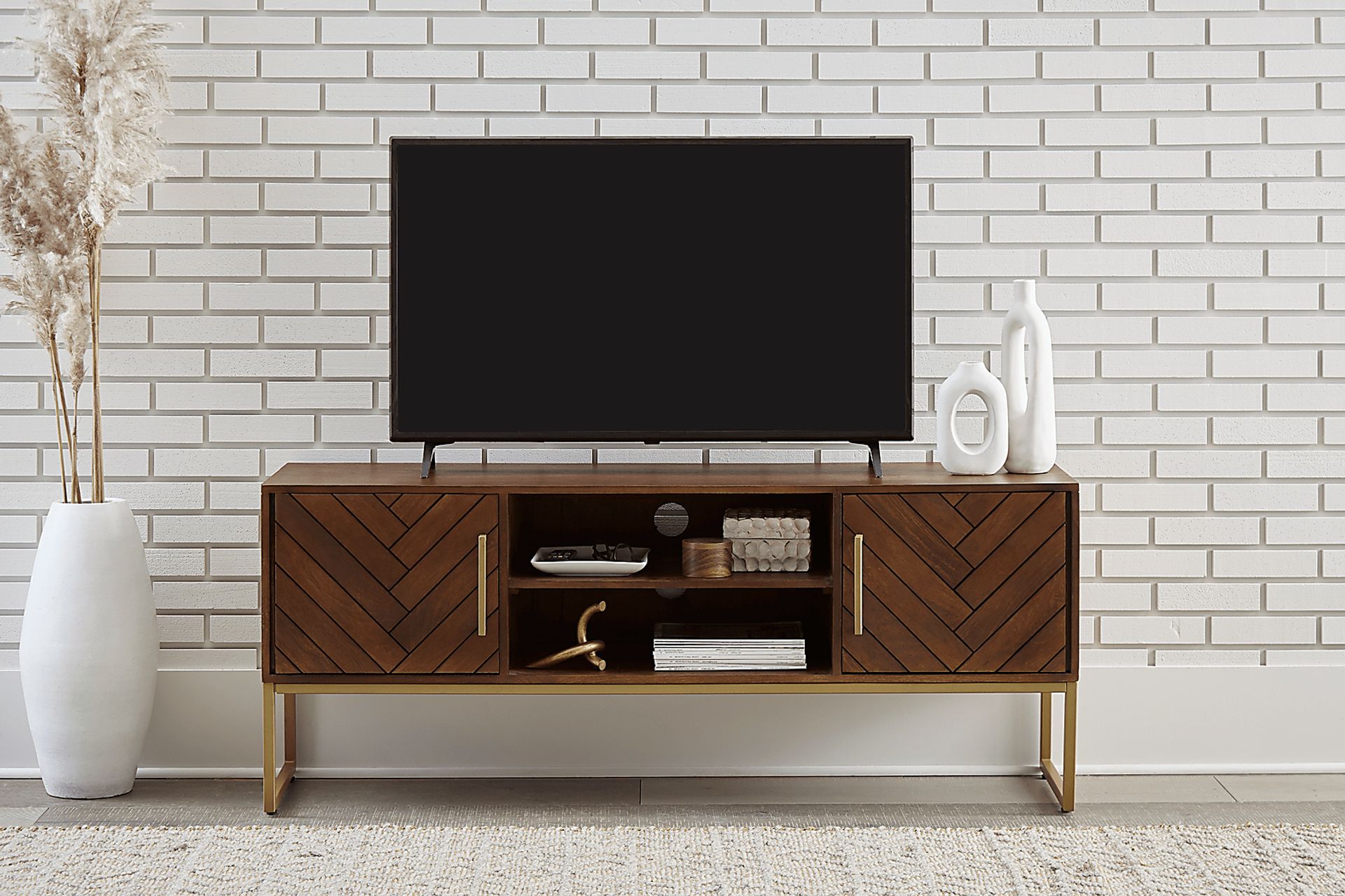 Akino Brown 59 in. TV Console - Image 9