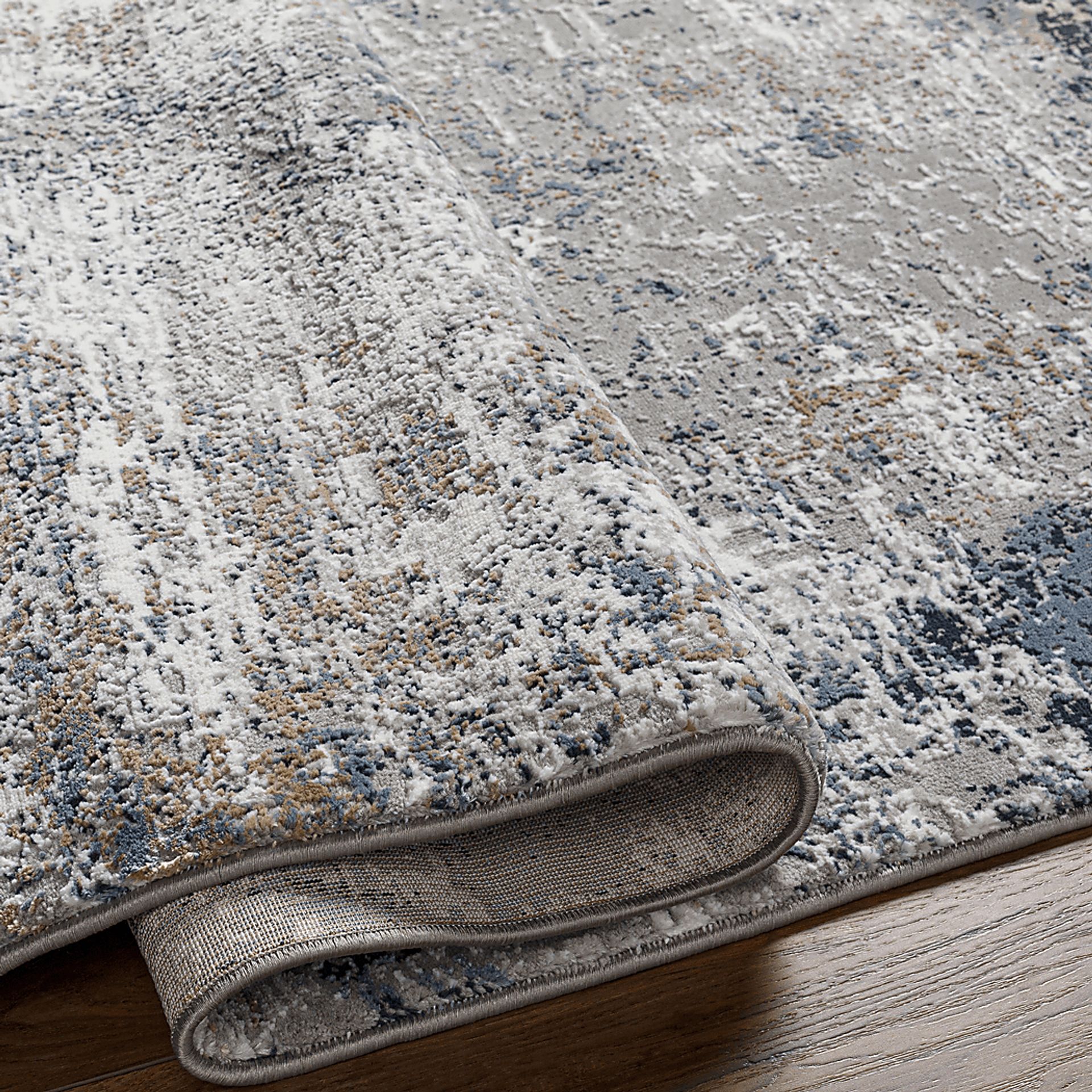 Akos Gray 5'3 x 7'3 Rug - Image 3