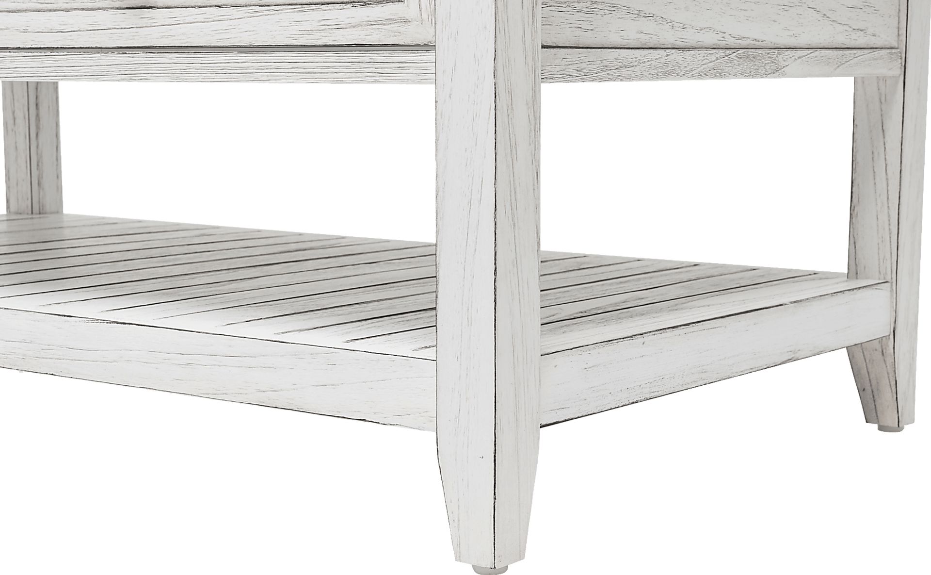 Akuhe White/Brown Cocktail Table - Image 9