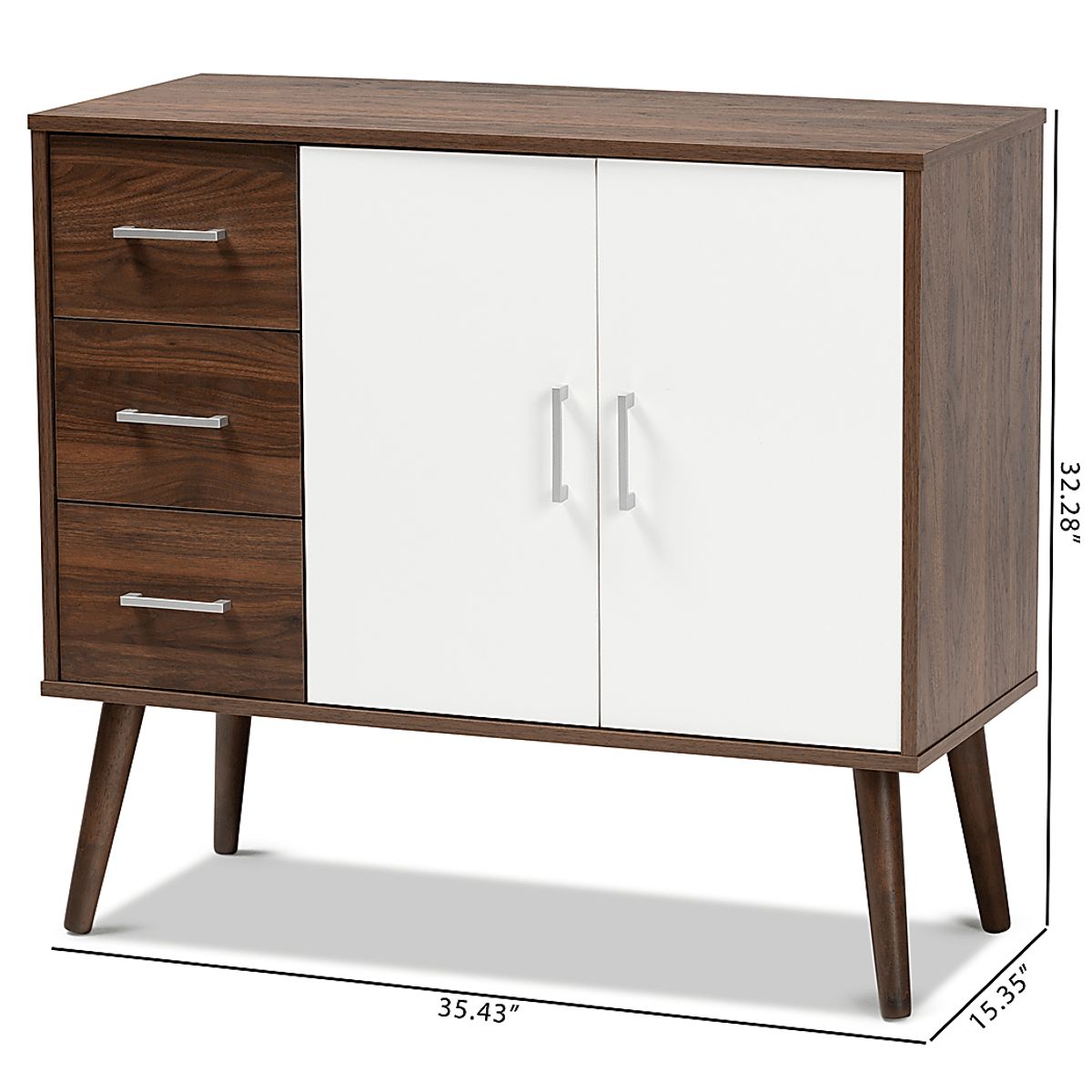 Akula Brown Dark Wood Sideboard | Rooms to Go