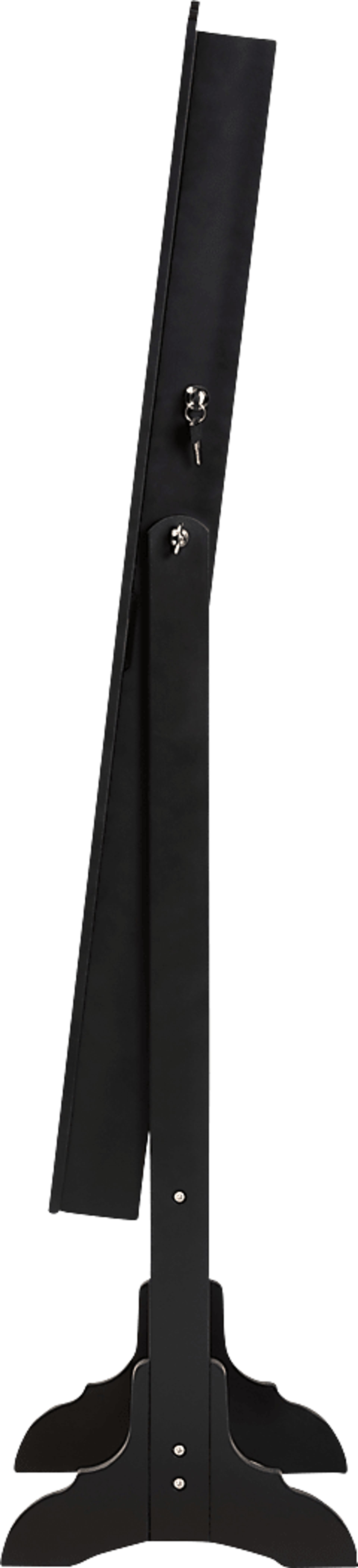 Alabo Black Cheval Jewelry Armoire - Image 4