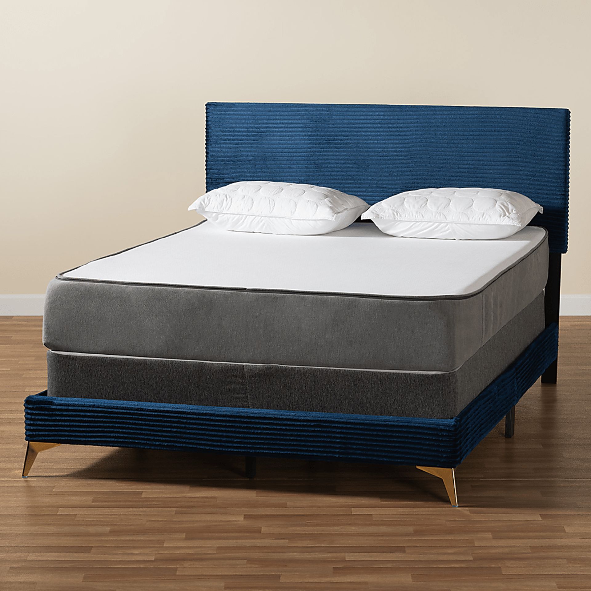 Alachua Blue Queen Bed - Image 8