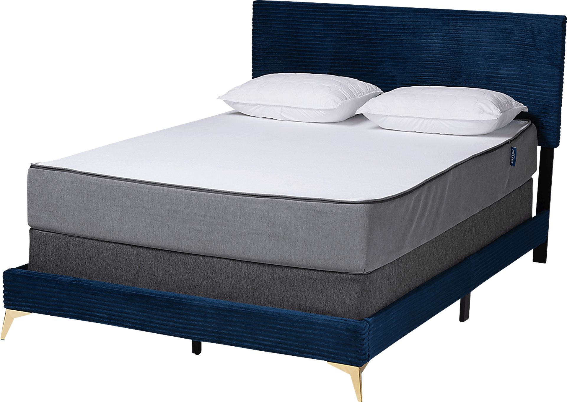 Alachua Blue Queen Bed - Image 1