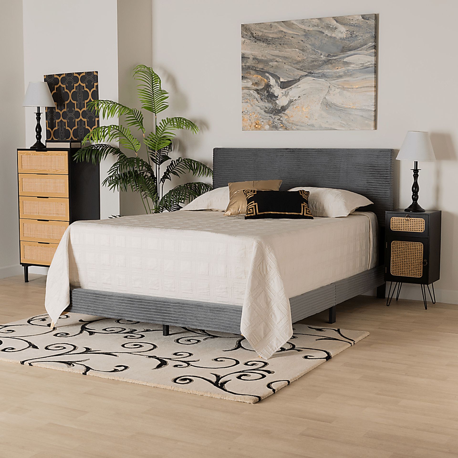 Alachua Gray Queen Bed - Image 2