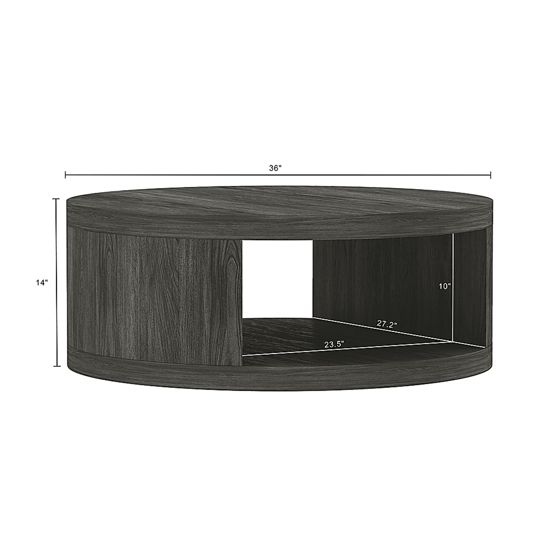 Alaci Gray Cocktail Table - Image 7