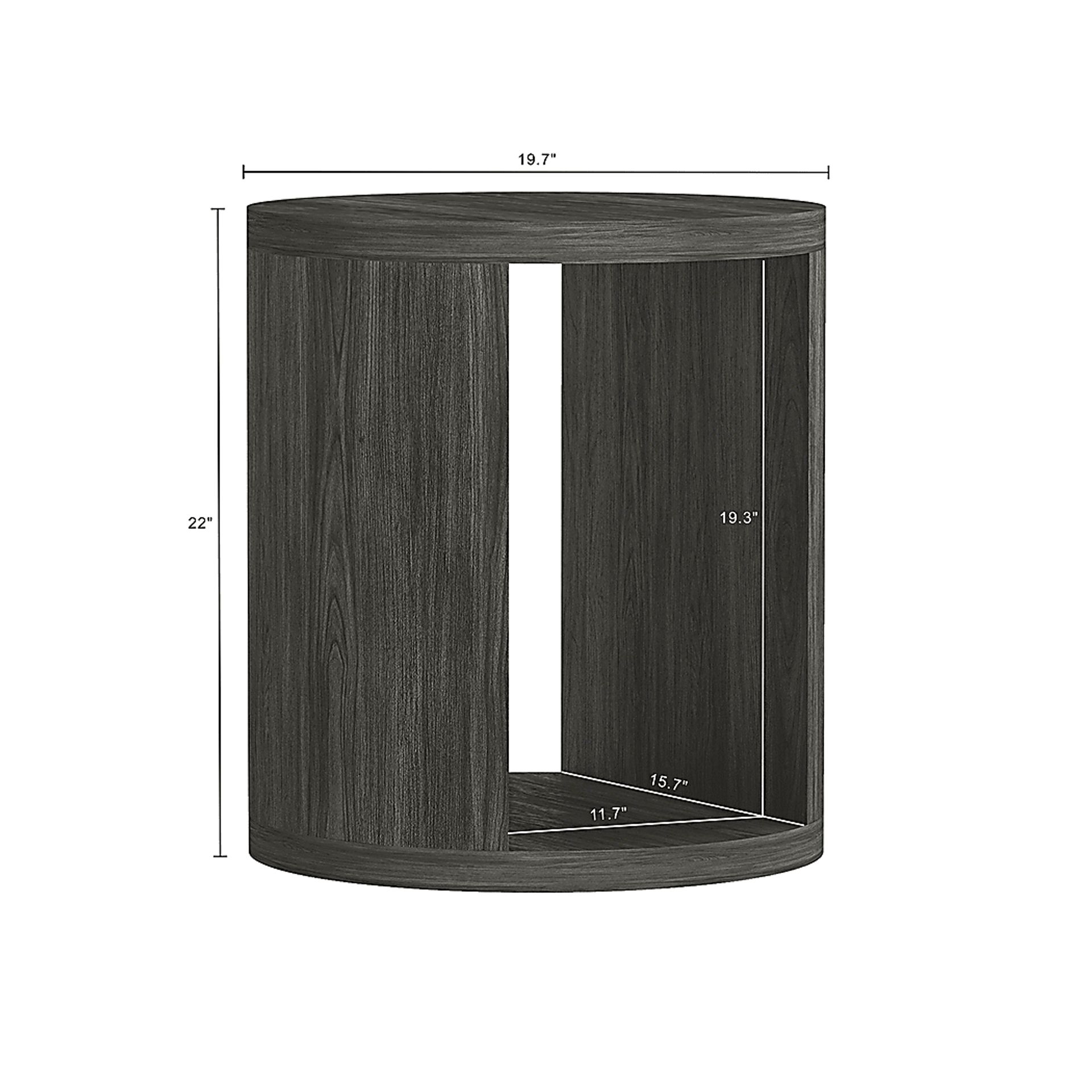 Alaci Gray End Table - Image 5