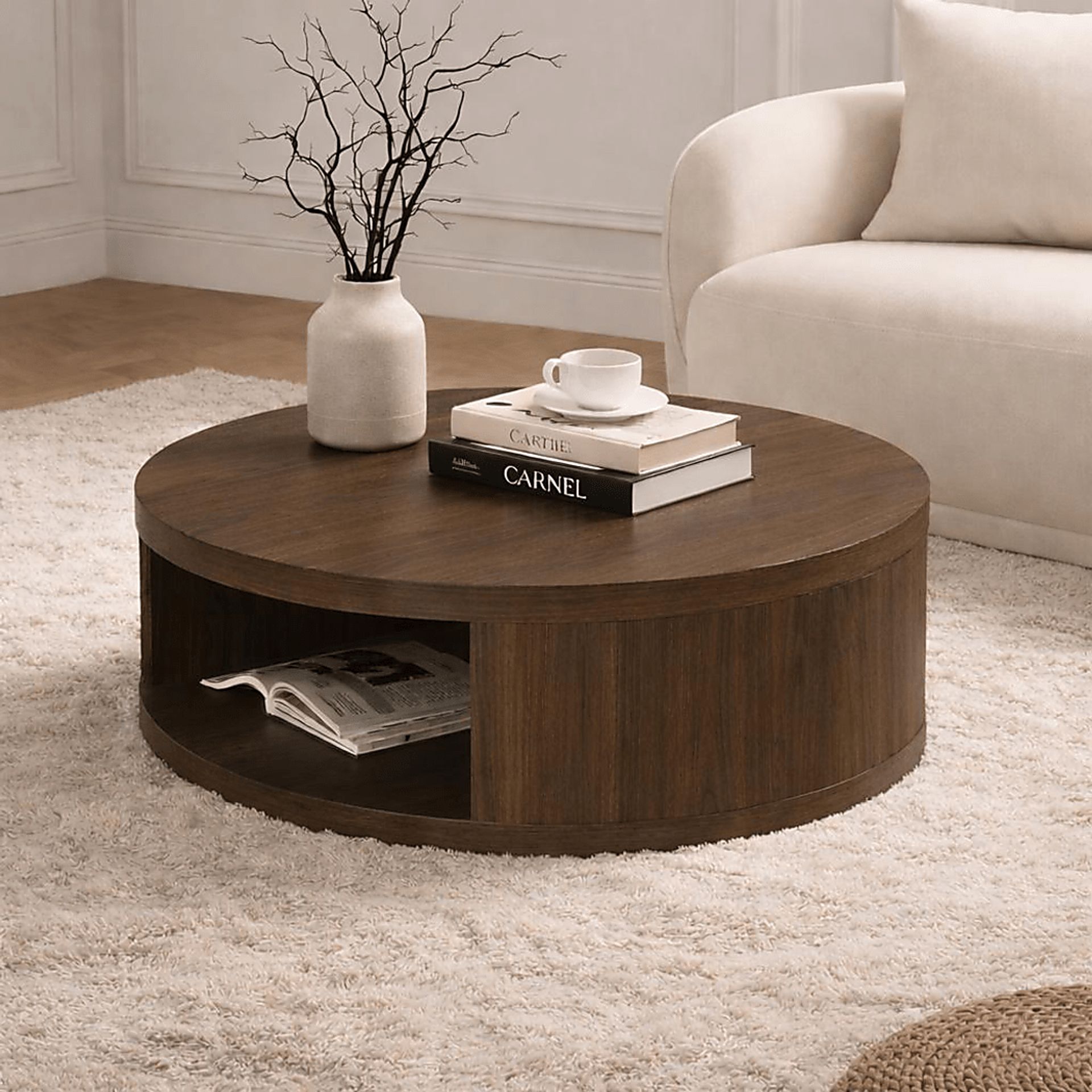 Alaci Walnut Cocktail Table - Image 2