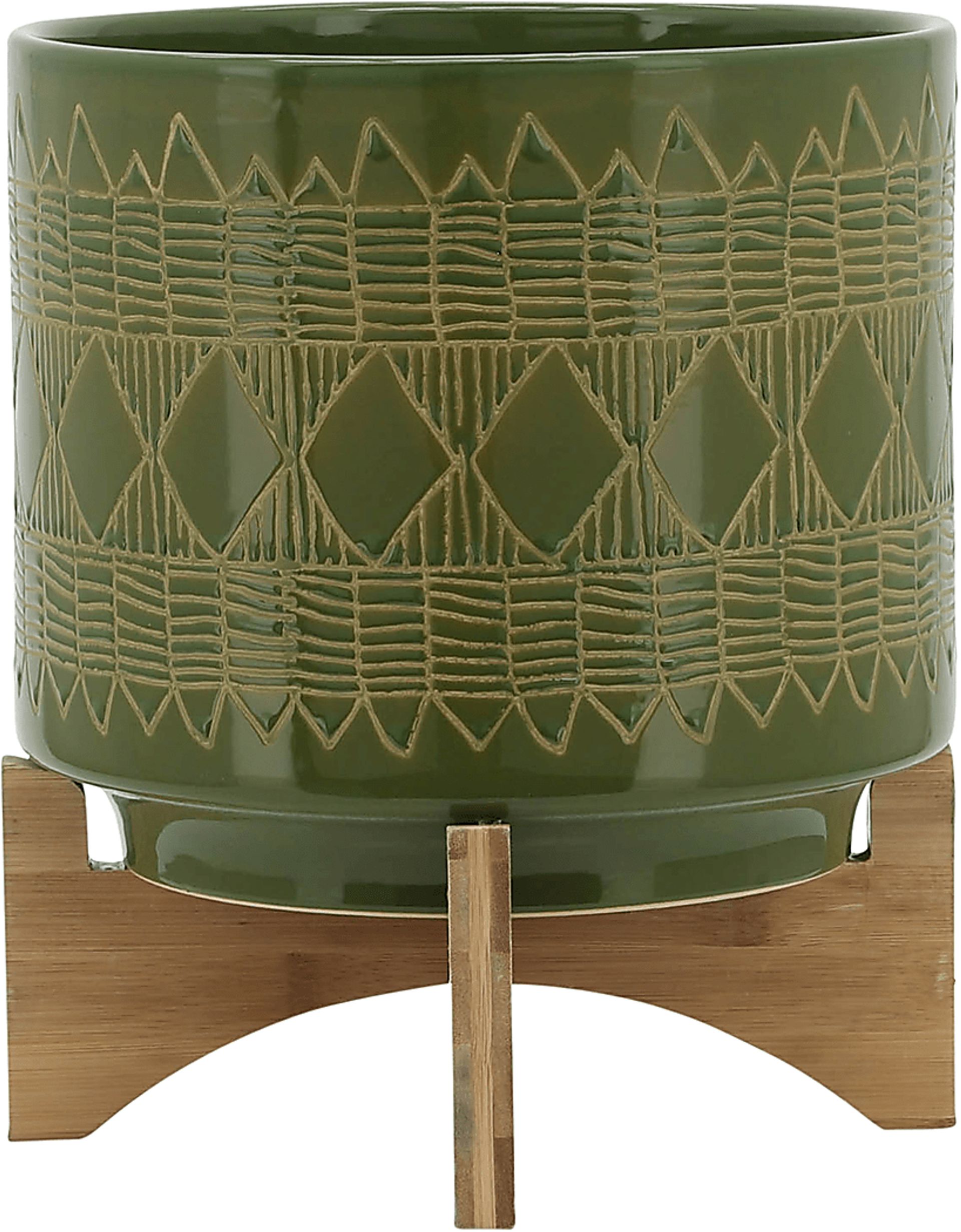 Aladena Green Planter - Image 3