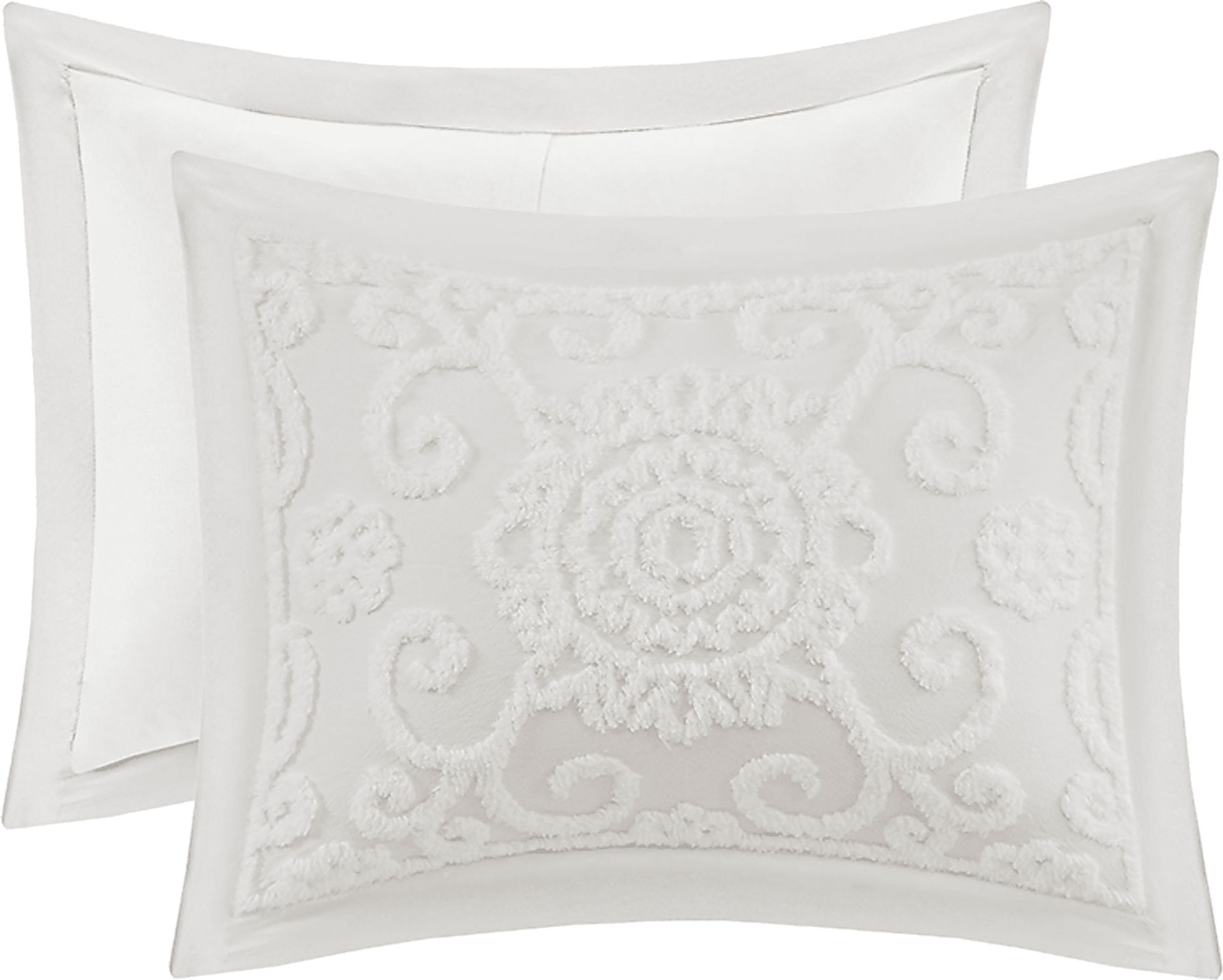 Alaegha Ivory 3 pc King Comforter Set - Image 8