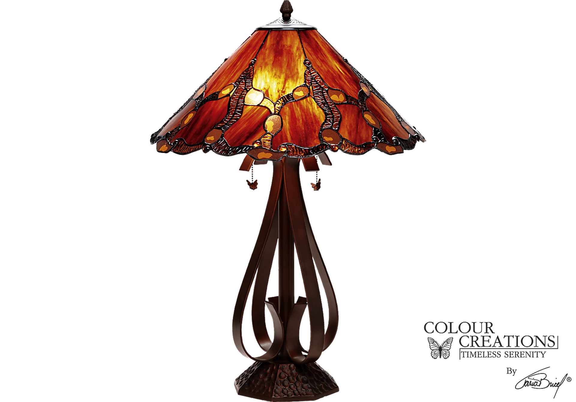 Alahambra Tiffany Style Lamp - Image 1