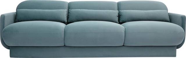 Alahandra Blue Sofa - Thumbnail - Image 3