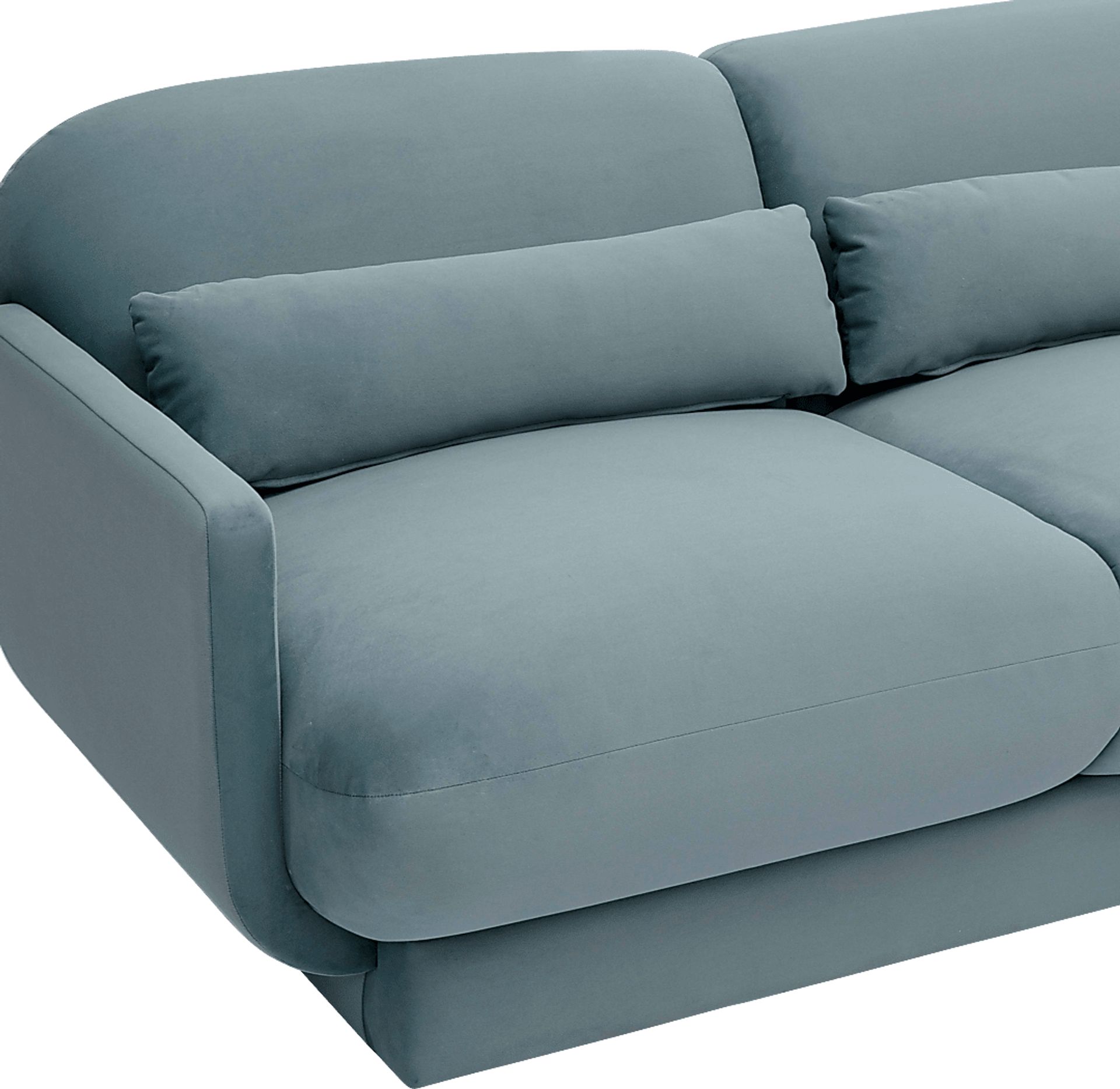 Alahandra Blue Sofa - Image 5