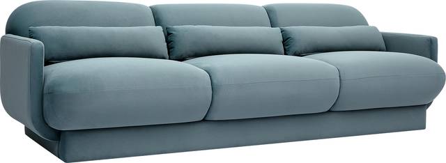 Alahandra Blue Sofa - Thumbnail - Image 1