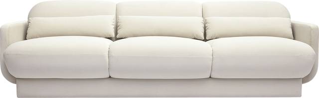 Alahandra Cream Sofa - Thumbnail - Image 3