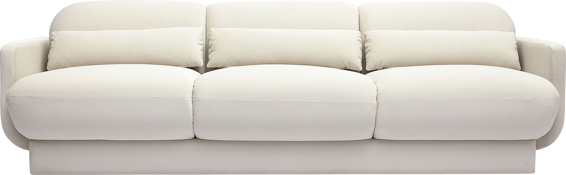 Alahandra Cream Sofa - Image 3