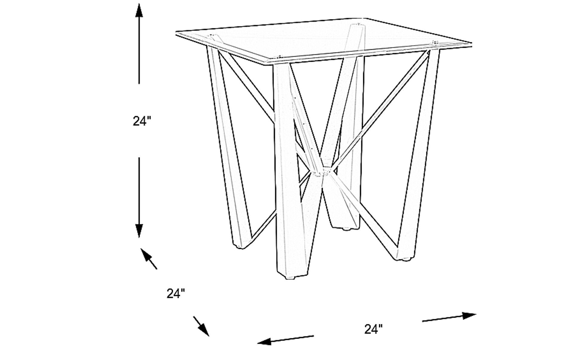 Dimension Image. Please refer to the Dimension Tab on this page for dimension details.